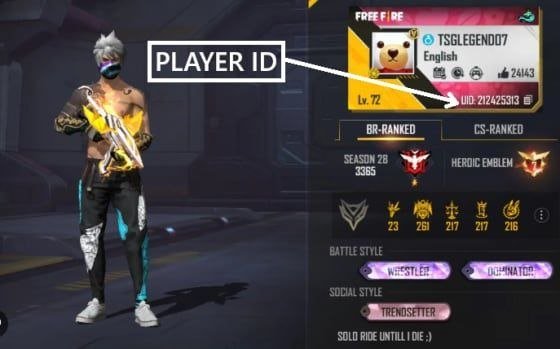 Free Fire User ID Guide